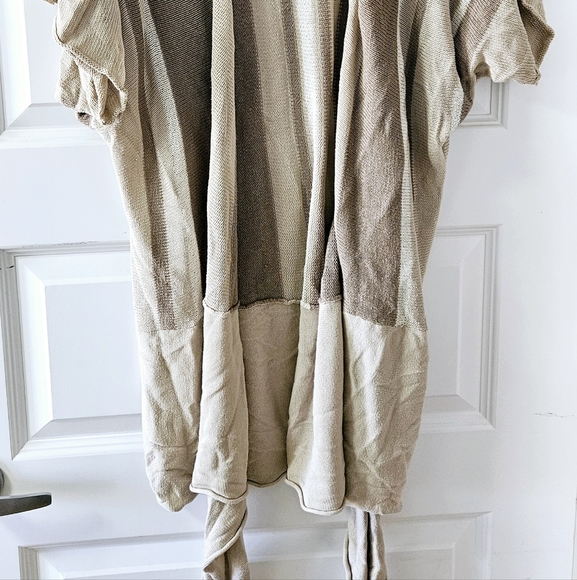 Sarah spencer cardigan in beige size large - Picture 2 of 5